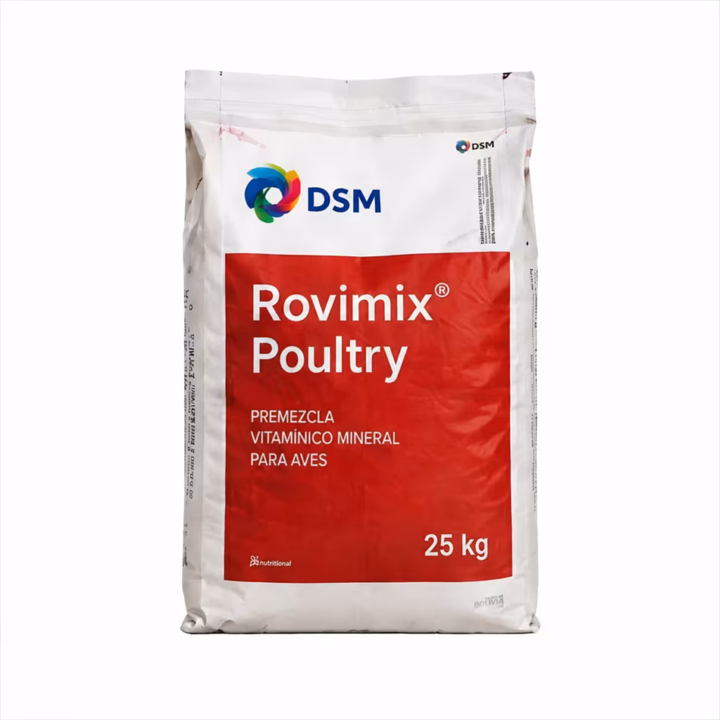 Rovimix® Poultry 25 kg – Premezcla Vitamínico Mineral para Aves